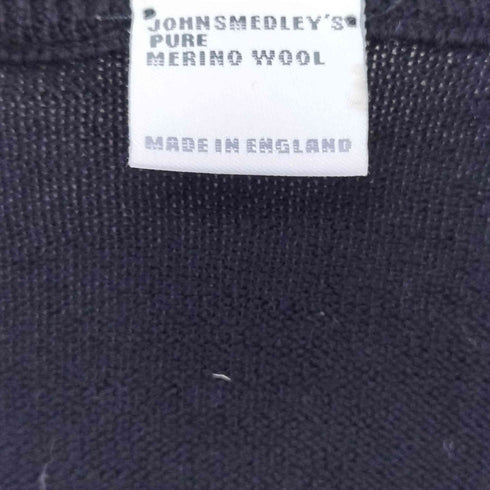 ジョンスメドレー JOHN SMEDLEY アーガイルカーディガン レディース import:M