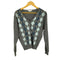 ジョンスメドレー JOHN SMEDLEY アーガイルカーディガン レディース import:S