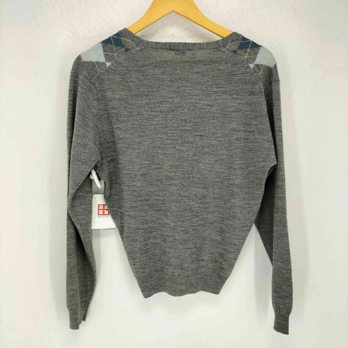 ジョンスメドレー JOHN SMEDLEY アーガイルカーディガン レディース import:S