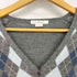 ジョンスメドレー JOHN SMEDLEY アーガイルカーディガン レディース import:S