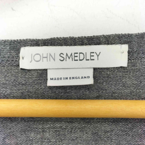 ジョンスメドレー JOHN SMEDLEY アーガイルカーディガン レディース import:S
