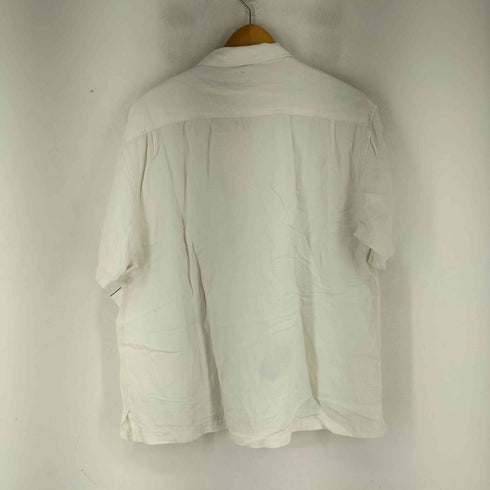 REUNION リネン混 S/S 開襟シャツ メンズ XL