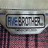 ファイブブラザー FIVE BROTHER ラメ糸 チェック ウエスタンシャツ メンズ