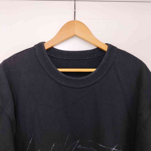 ワイスリー Y-3 DISTRESSED SIGNATURE CREW SWEATSHIRT メンズ JPN:L