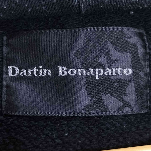 ダルタンボナパル Dartin Bonaparto Y2K ラインストーン スパンコール フルジップパーカー メンズ