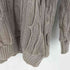 Knockout signature 90-00s モックネック 3Dニット セーター メンズ import:L