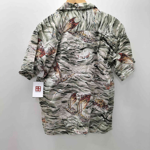 パタゴニア patagonia 00S pataloha パタロハ オープンカラー S/S ハワイアン アロハシャツ 総柄 開襟 メンズ import:S