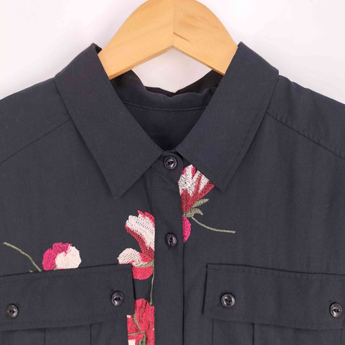 グレースコンチネンタル GRACE CONTINENTAL 刺繍アーミーシャツワンピース レディース JPN:36