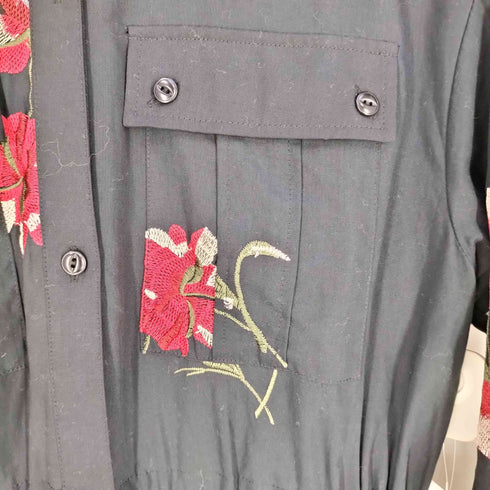 グレースコンチネンタル GRACE CONTINENTAL 刺繍アーミーシャツワンピース レディース JPN:36