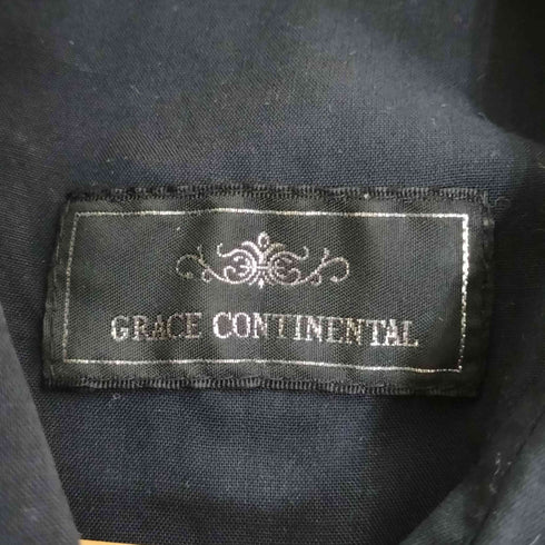 グレースコンチネンタル GRACE CONTINENTAL 刺繍アーミーシャツワンピース レディース JPN:36