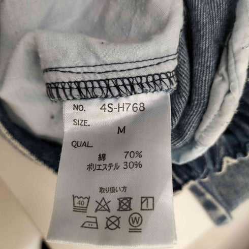 ケミカル インディゴ ワイド カーゴ デニムパンツ メンズ JPN:M