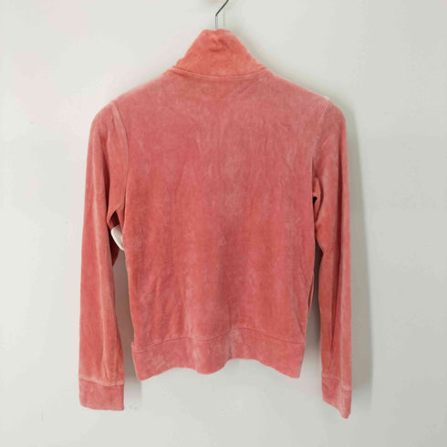 ポールスミス Paul Smith PINK ベロア トラックジャケット レディース import:M