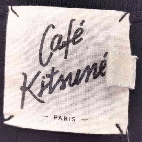 メゾンキツネ MAISON KITSUNE Cafe Kitsune クルーネックTシャツ メンズ import:M