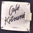 メゾンキツネ MAISON KITSUNE Cafe Kitsune クルーネックTシャツ メンズ import:M