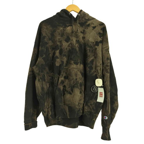 チャンピオン Champion ROCHESTER REVERSE WEAVE ブリーチ加工 プルオーバー パーカー メンズ import:L