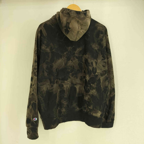 チャンピオン Champion ROCHESTER REVERSE WEAVE ブリーチ加工 プルオーバー パーカー メンズ import:L