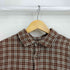 cotton on カットオフ加工 チェック S/S シャツ メンズ import:S