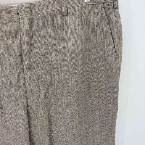 80-90s TALONジッパー ロケットタロン ヘリンボーン スラックスパンツ メンズ