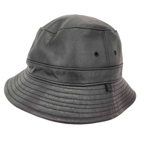 カシラ CA4LA フェイクレザー バケットハット レディース