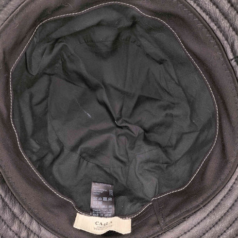 カシラ CA4LA フェイクレザー バケットハット レディース