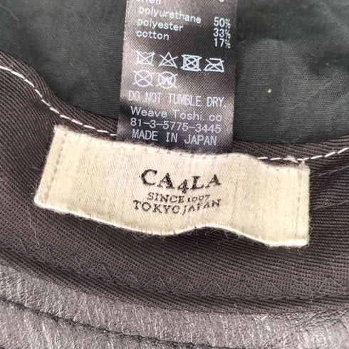 カシラ CA4LA フェイクレザー バケットハット レディース