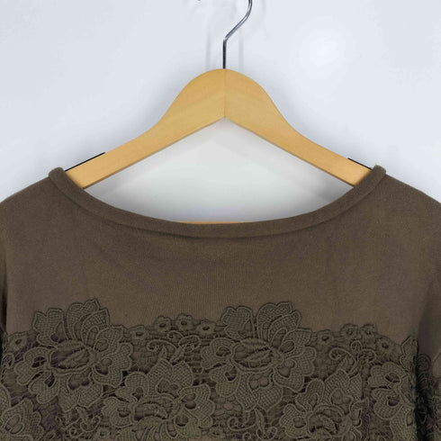 グレースコンチネンタル GRACE CONTINENTAL 花刺繍 スウェット レディース JPN:36