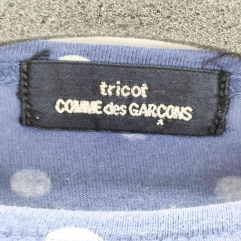 トリココムデギャルソン tricot COMME des GARCONS 08SS ドットTシャツ レディース