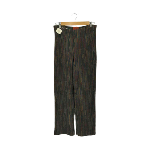 ミッソーニ MISSONI マルチカラーストライプ ストレッチイージーパンツ レディース 44