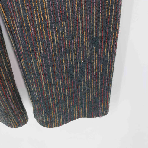 ミッソーニ MISSONI マルチカラーストライプ ストレッチイージーパンツ レディース 44