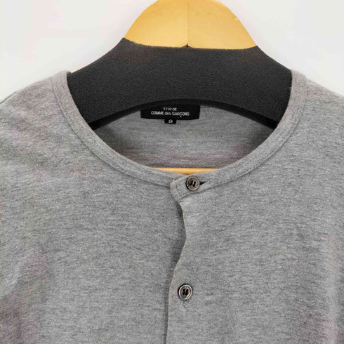 トリココムデギャルソン tricot COMME des GARCONS 14AW クルーネックコットンカーディガン レディース JPN:S