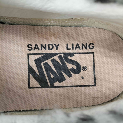 バンズ VANS SANDY LIAN Classic Slip-On Cheetah Print Platform sneaker in Multi レディース JPN:23