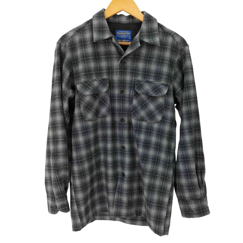 ペンドルトン PENDLETON メキシコ製 BOARD SHIRT JAC オンブレ シャドー オープンカラー メンズ import:XS