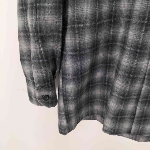 ペンドルトン PENDLETON メキシコ製 BOARD SHIRT JAC オンブレ シャドー オープンカラー メンズ import:XS