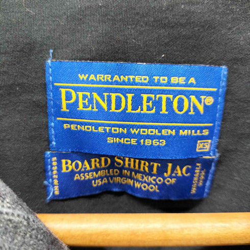 ペンドルトン PENDLETON メキシコ製 BOARD SHIRT JAC オンブレ シャドー オープンカラー メンズ import:XS
