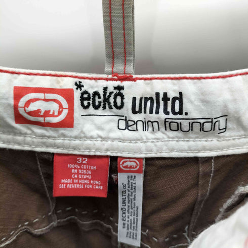 エコーアンリミテッド ECKO UNLTD 90-00S デザインカーゴパンツ メンズ 32