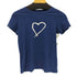 アニエスベー agnes b. PARIS ハートプリントTシャツ レディース JPN:1