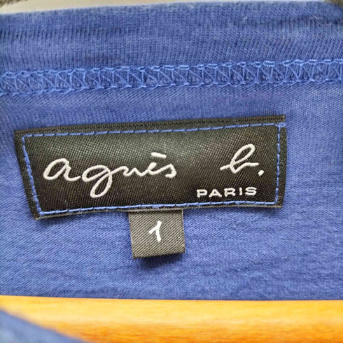 アニエスベー agnes b. PARIS ハートプリントTシャツ レディース JPN:1