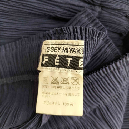 イッセイミヤケフェット ISSEY MIYAKE FETE プリーツ デザイン フレアパンツ レディース 2
