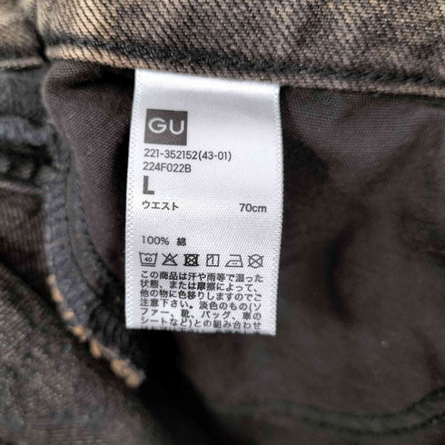 ジーユー GU バレルレッグジーンズ メンズ JPN:L