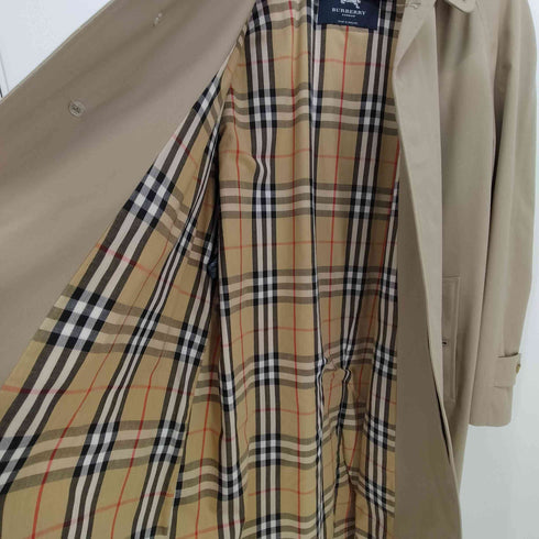 バーバリーロンドン BURBERRY LONDON イングランド製 裏地ノバチェック ステンカラーコート メンズ EUR:48