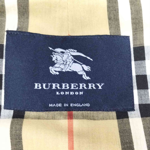 バーバリーロンドン BURBERRY LONDON イングランド製 裏地ノバチェック ステンカラーコート メンズ EUR:48