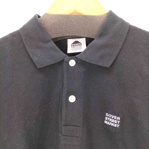 コムデギャルソン COMME des GARCONS ロゴ刺繍長袖ポロシャツ メンズ