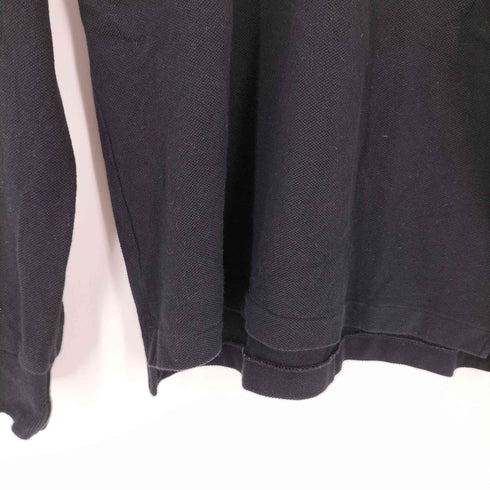 コムデギャルソン COMME des GARCONS ロゴ刺繍長袖ポロシャツ メンズ