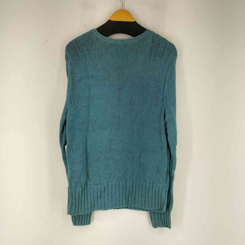 ポロバイラルフローレン Polo by RALPH LAUREN 90-00S リネンコットン混クルーネックニット メンズ LL