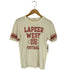 ウエス UES LAPPER WEAT FOOTBALL フロントプリントクルーネックTシャツ メンズ 1