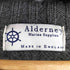 Alderney Vネック ケーブルニット セーター メンズ