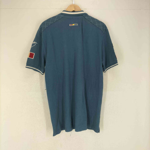 WARSON MOTORS レーシングワッペンポロシャツ メンズ 2XL
