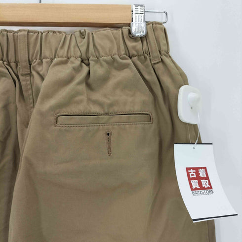 トラバイユマニュアル TRAVAIL MANUEL コットンルアンチンチノベースパンツコットンパンツ レディース JPN:S