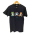 DOLPHIN SHIRTS COMPANY USA製 カエル 見ざる、聞かざる、言わざる アートプリントTシャツ メンズ JPN:M