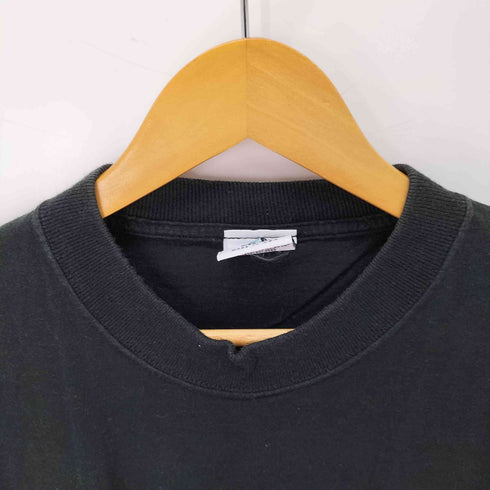 DOLPHIN SHIRTS COMPANY USA製 カエル 見ざる、聞かざる、言わざる アートプリントTシャツ メンズ JPN:M